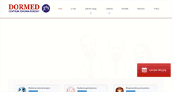 Desktop Screenshot of dormed.com.pl
