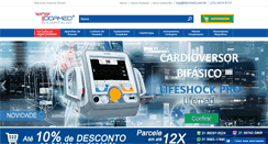 Desktop Screenshot of dormed.com.br
