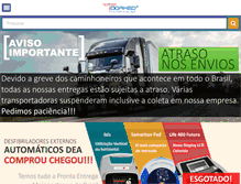 Tablet Screenshot of dormed.com.br